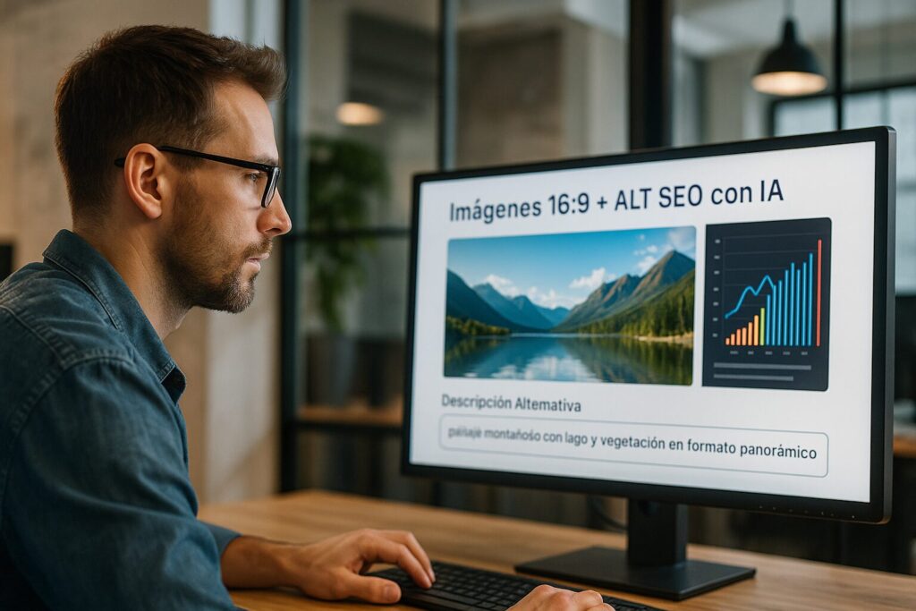 MÓDULO 3 – Imágenes 16:9 + ALT SEO con IA