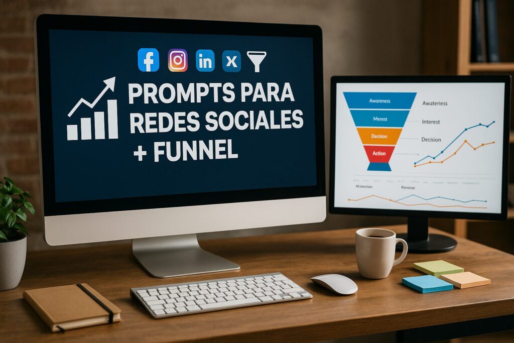 MÓDULO 5 – Prompts para Redes Sociales + Funnel