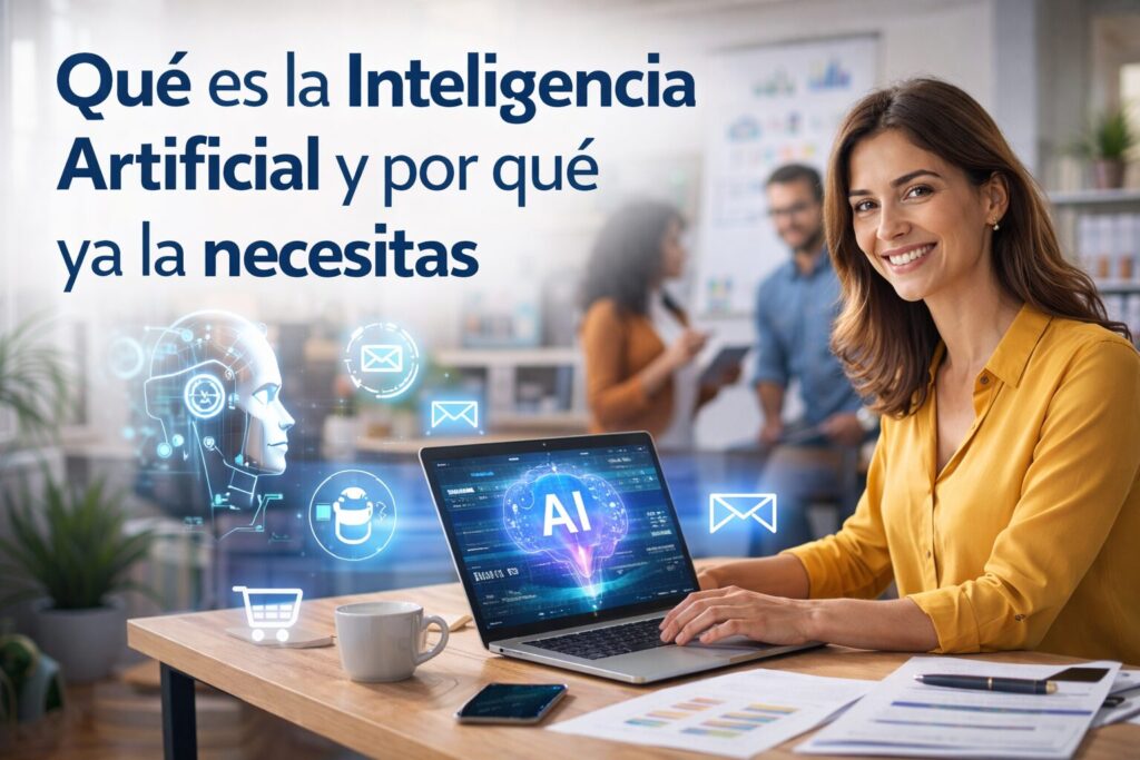 Qué es la Inteligencia Artificial y por qué ya la necesitas